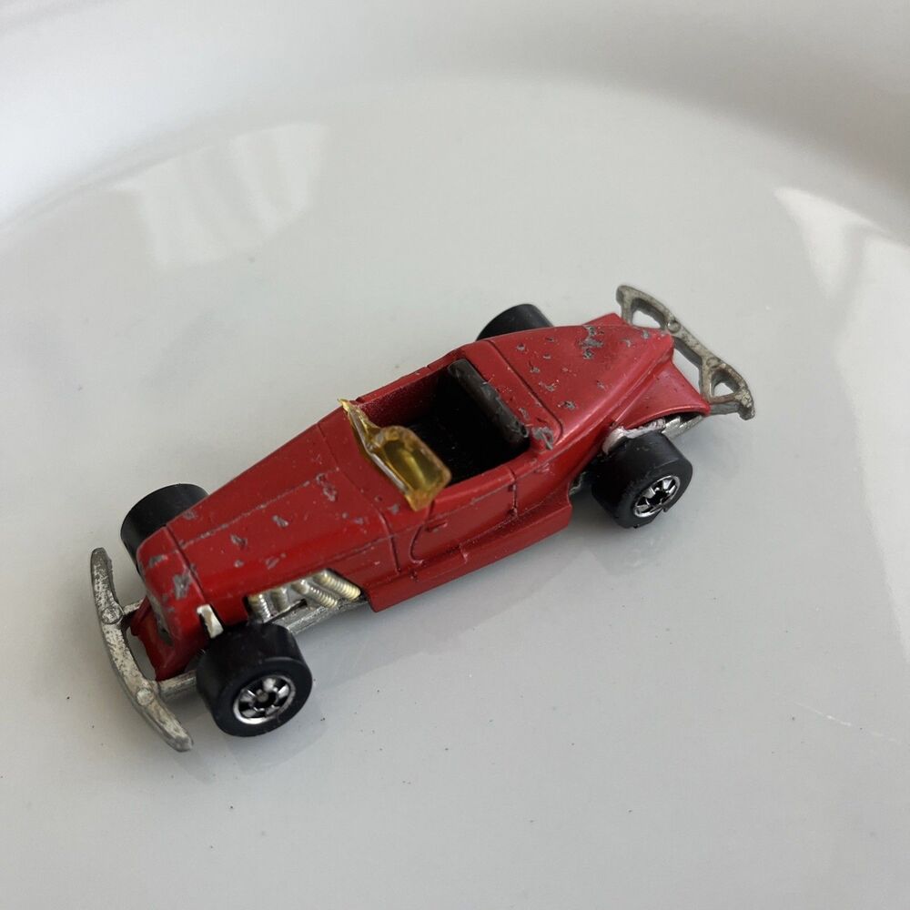 Hot Wheels Vintage 1979 Custom Made Auburn 852 Red BW Blackwall HK Hong Kong